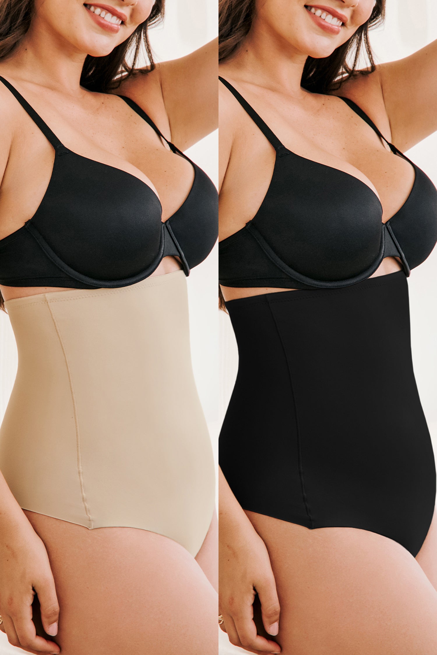 High-Waist Shapewear-Slip-Set
