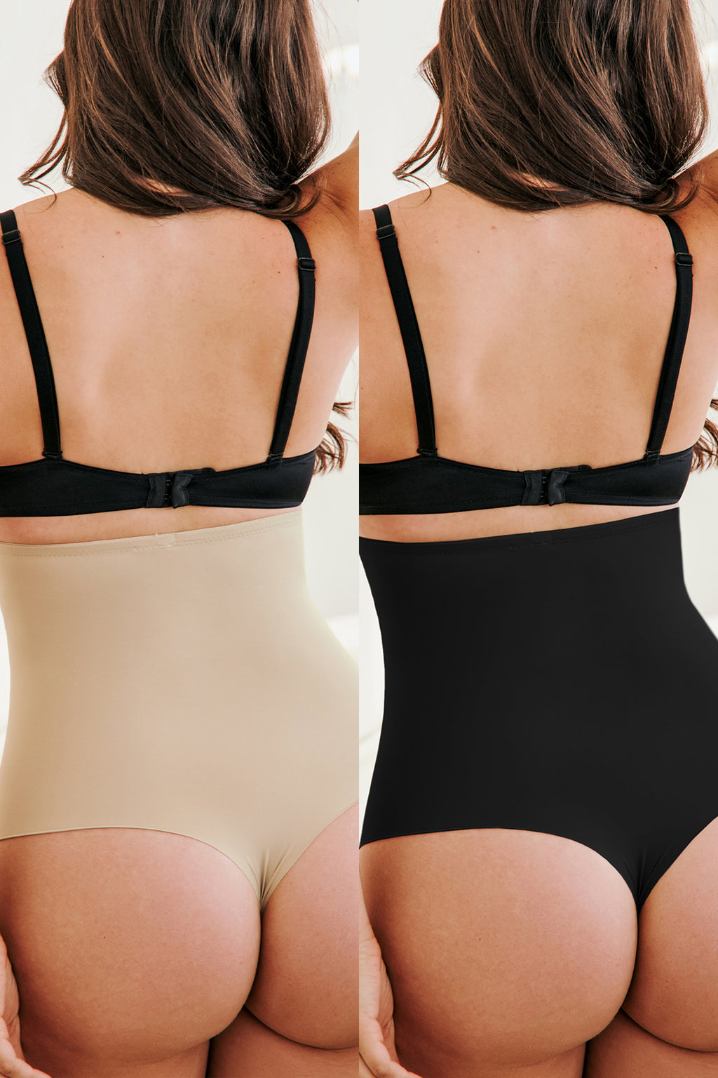 High-Waist Shapewear-Slip-Set