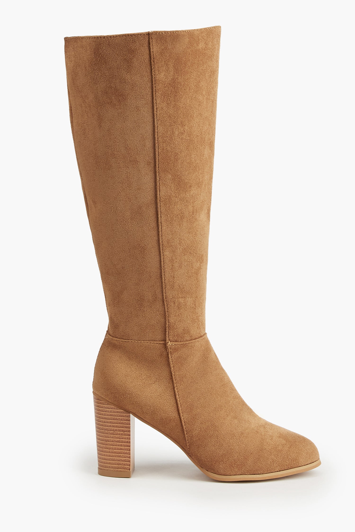 Braune Kniehohe Stiefel