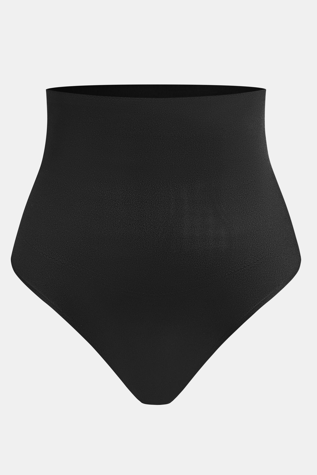 Schwarzer High-Waist Shapewear-Slip