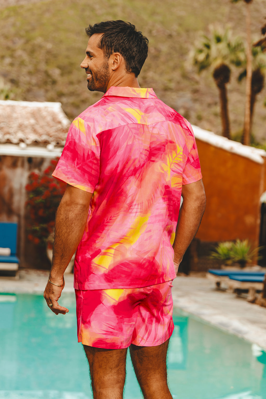 Abstrakte Männer-Badehose