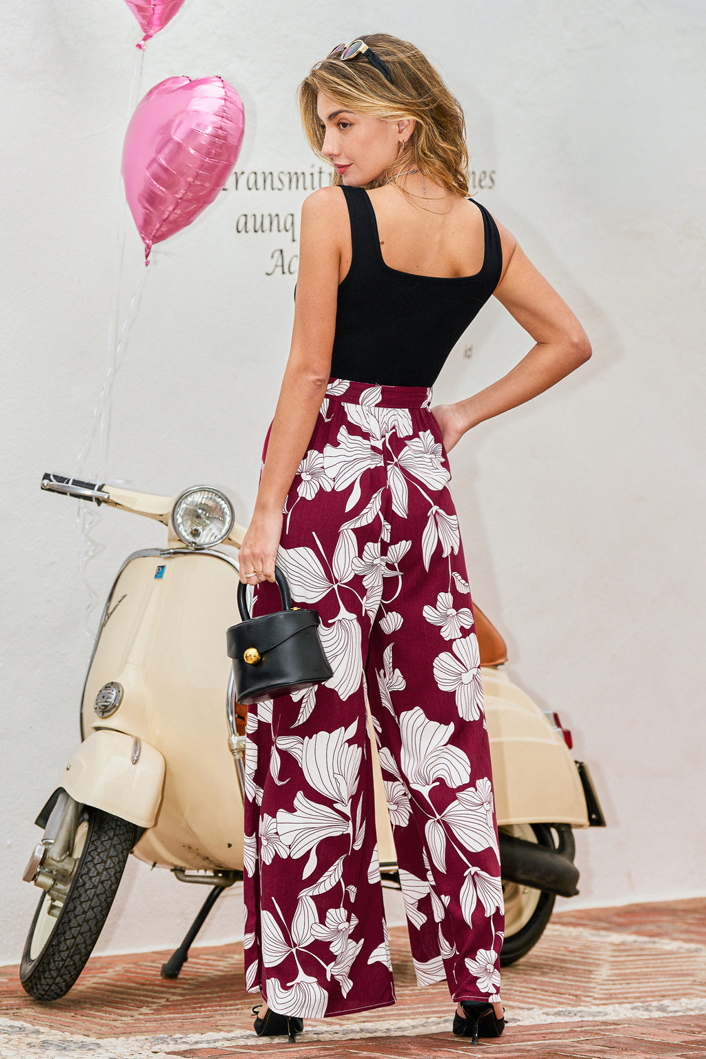 Eckiger Ausschnitt Jumpsuit mit Taillenband
