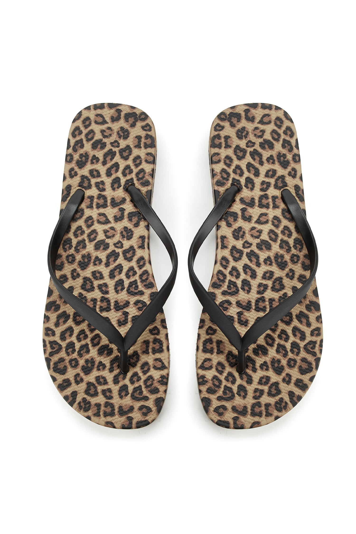 Flip-Flops mit Animal-Print