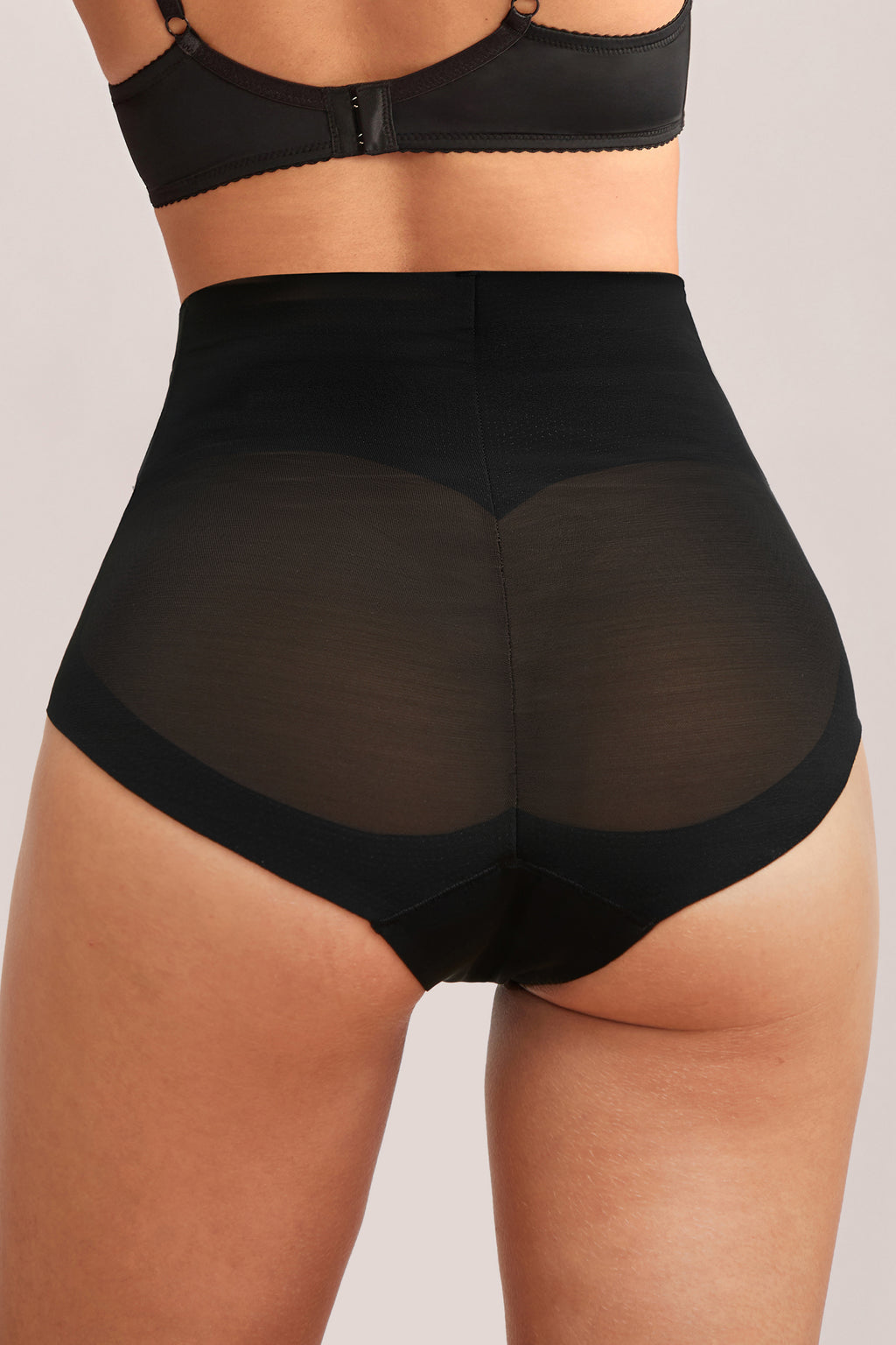 Schwarzer Starke Kompression Shapewear-Slip